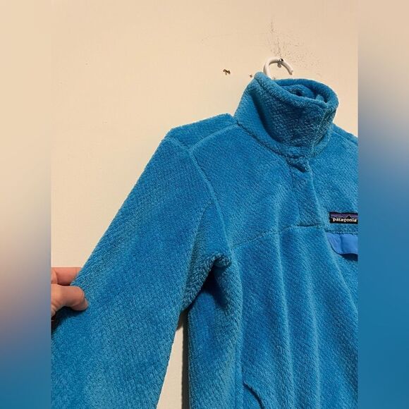 Patagonia Snap-T Pullover Sweater Jacket Teal XS - Picture 9 of 10